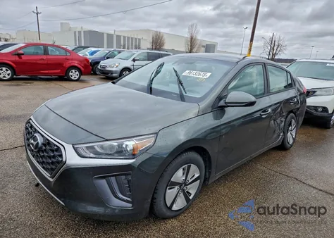2022 Hyundai Ioniq Blue из США, поврежденный, VIN KMHC65LC6NU274801